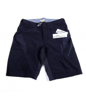 PANTALONES CORTOS ALPINESTARS STELLA HYPERLIGHT CHICA (NEGRO)