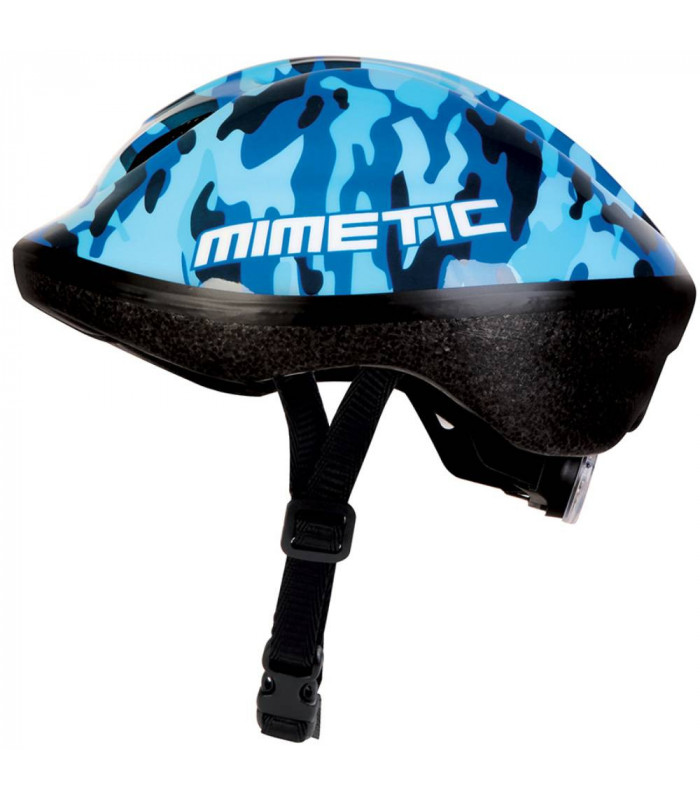 BELLELLI MIMETIC BLUE KIDS HELMET (WITH LIGHT) | TopFun.com