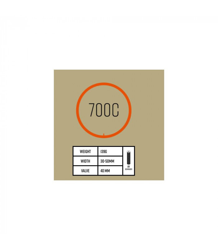 TUBOLITO X-TUBO-CITY/TOUR AV TUBE (700 X 30-50 MM)