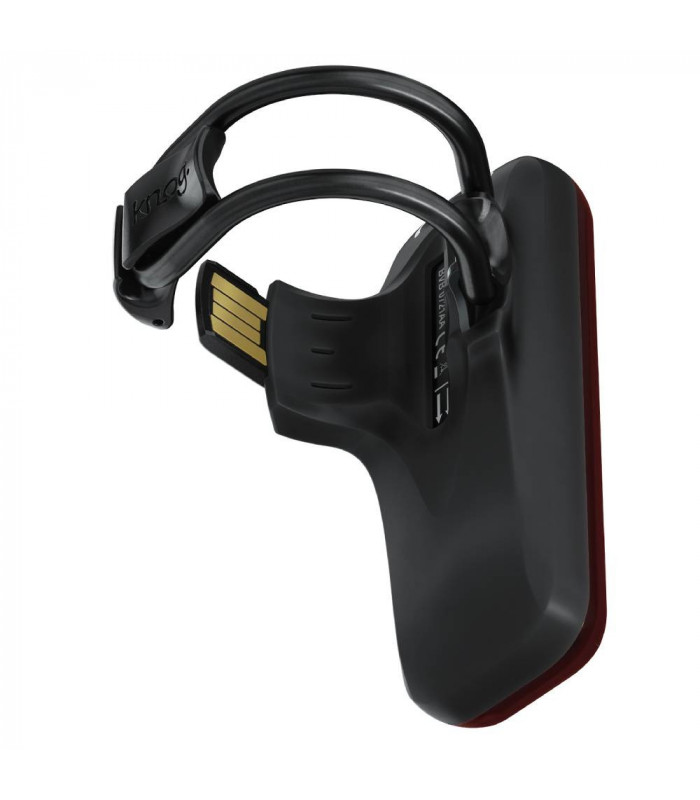 KNOG BLINDER V TRAFFIC REAR BIKE LIGHT (BLACK) | TopFun.com