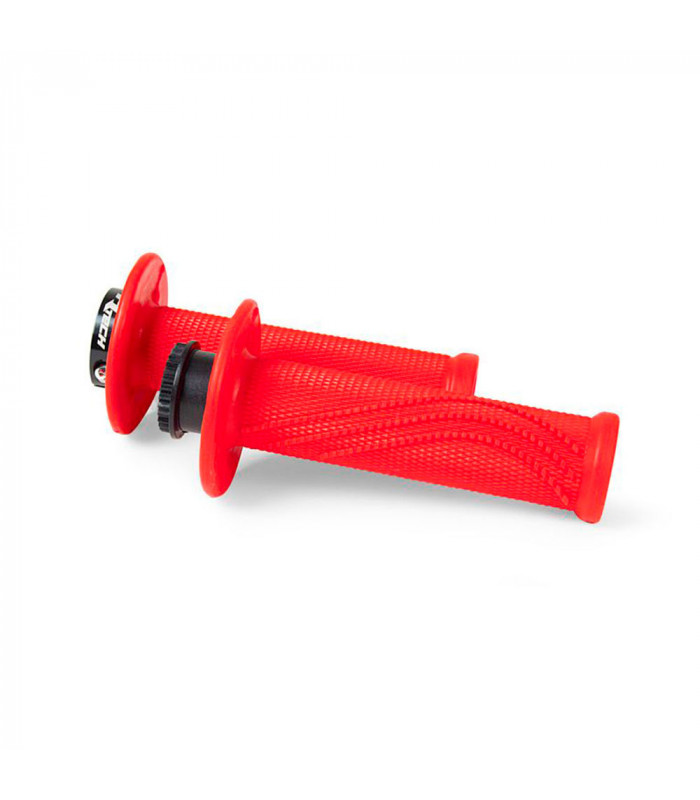 PUÑOS RTECH R20 LOCK-ON UNIVERSALES (ROJO NEON) | TopFun.com