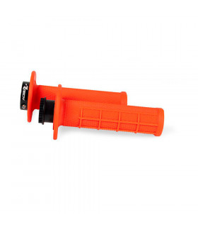 RTECH R20 LOCK-ON HALF WAFFLE GRIPS (NEON ORANGE) | TopFun.com