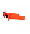 PUÑOS RTECH R20 LOCK-ON HALF WAFFLE (NARANJA NEON)