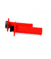 PUÑOS RTECH R20 LOCK-ON HALF WAFFLE (ROJO NEON)