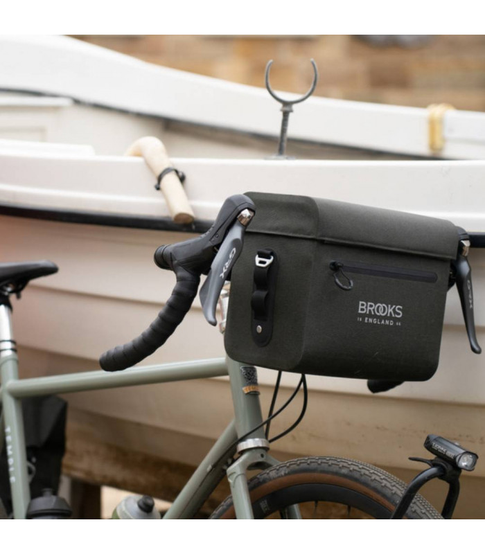 BROOKS SCAPE HANDLEBAR CASE (MUD GREEN) | TopFun.com