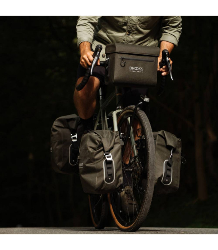 BROOKS SCAPE HANDLEBAR CASE (MUD GREEN) | TopFun.com