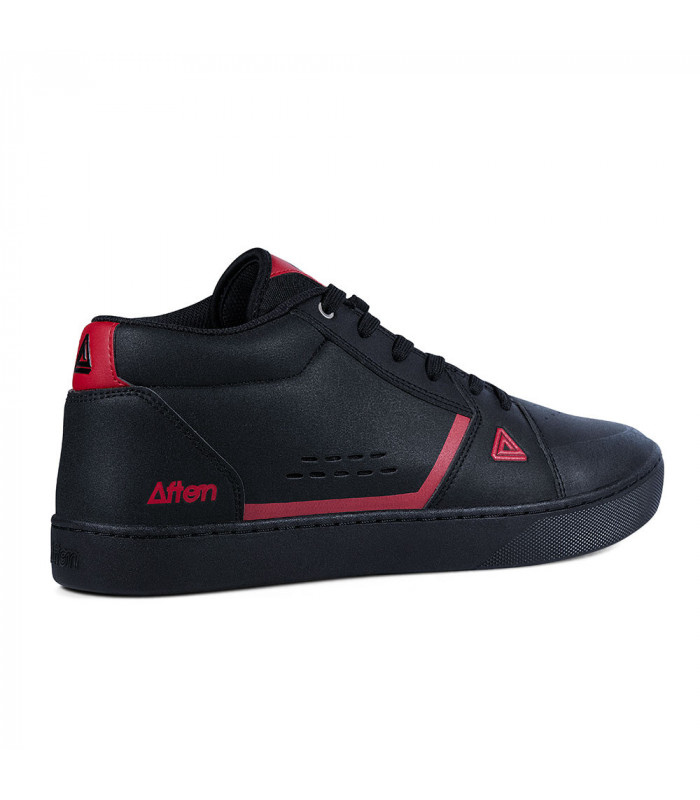 AFTON COOPER FLAT MTB SHOES (BLACK/RED)