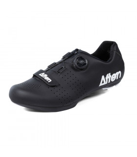 AFTON ROYCE GRAVEL/ROAD SHOES (BLACK/WHITE) | TopFun.com