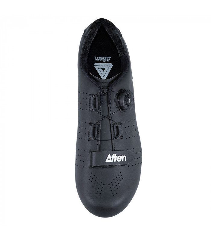 AFTON ROYCE GRAVEL/ROAD SHOES (BLACK/WHITE) | TopFun.com
