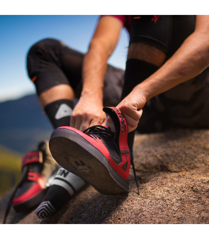 AFTON VECTAL 2.0 CLIP MTB SHOES (BLACK/GUM) | TopFun.com