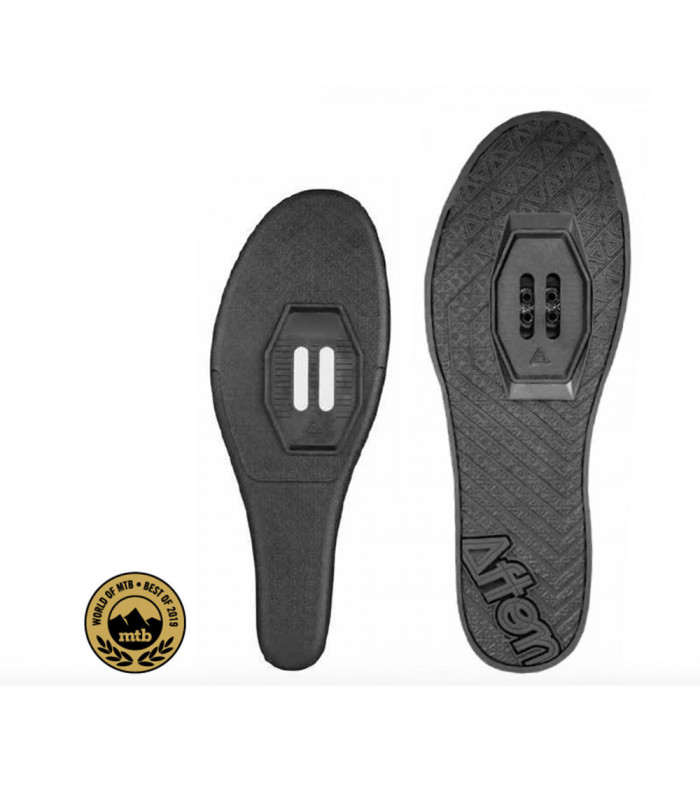 AFTON VECTAL 2.0 CLIP MTB SHOES (BLACK/GUM) | TopFun.com