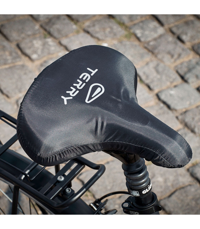 TERRY ELASTIC RAIN SADDLE COVER (LARGE)