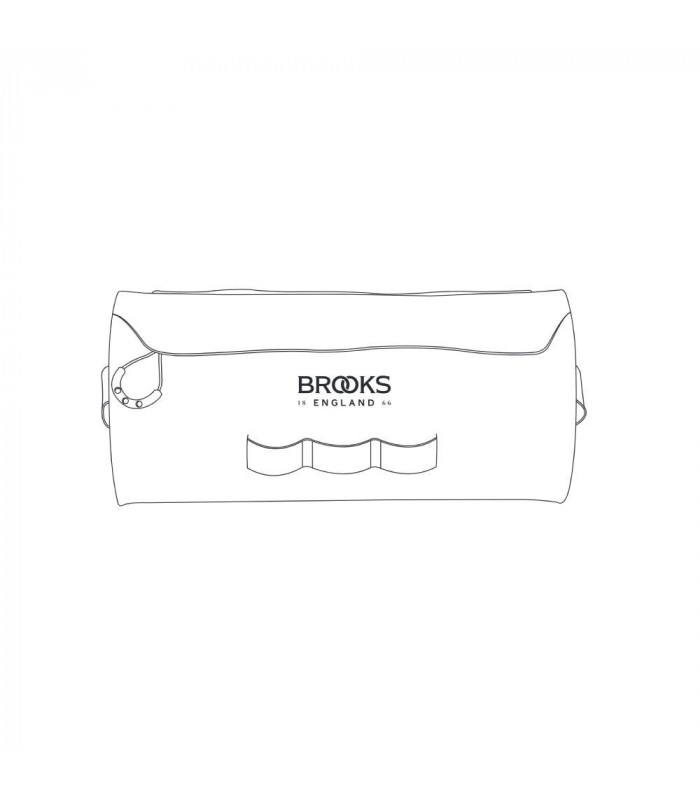 BROOKS SCAPE HANDLEBAR POUCH (MUD GREEN)