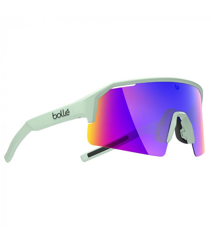 BOLLE C-SHIFTER CREATOR GREEN MATTE SUNGLASSES (VOLT ULTRAVIOLET LENS)