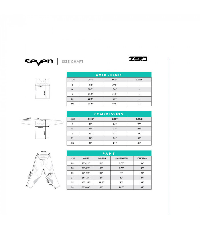 PANTALONES SEVEN ZERO ECHELON INFANTILES (ARUBA)