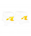 RTECH STARTING BLOCKS R LOGOS (YELLOW) | TopFun.com