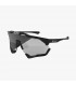 SCICON AEROSHADE XL BLACK GLOSS SUNGLASSES (PHOTOCHROMIC SILVER MIRROR LENS)