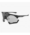 SCICON AEROSHADE XL CARBON MATT SUNGLASSES (PHOTOCHROMIC SILVER MIRROR LENS)