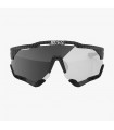SCICON AEROSHADE XL CARBON MATT SUNGLASSES (PHOTOCHROMIC SILVER MIRROR LENS)