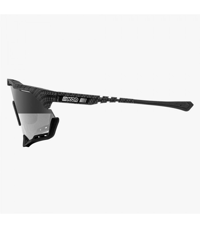 GAFAS SCICON AEROSHADE XL CARBON MATT (LENTE FOTOCROMÁTICA PLATA ESPEJO)