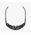 SCICON AEROSHADE XL CARBON MATT SUNGLASSES (MULTIMIRROR BLUE LENSES)