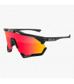 GAFAS SCICON AEROSHADE XL CARBON MATT (LENTE MULTIESPEJO ROJO)