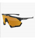 SCICON AEROSHADE XL CARBON MATT SUNGLASSES (MULTIMIRROR BRONZE LENS)