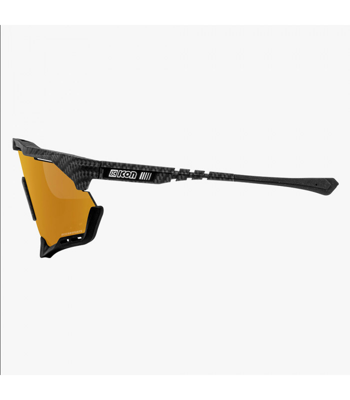 GAFAS SCICON AEROSHADE XL CARBON MATT (LENTE MULTIESPEJO BRONCE)