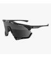 SCICON AEROSHADE XL CARBON MATT SUNGLASSES (MULTIMIRROR SILVER LENS)