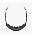 SCICON AEROSHADE XL BLACK GLOSS SUNGLASSES (MULTIMIRROR BLUE LENS)