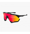 GAFAS SCICON AEROSHADE XL NEGRO BRILLANTE (LENTE MULTIESPEJO ROJO)