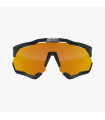 GAFAS SCICON AEROSHADE XL NEGRO BRILLANTE (LENTE MULTIESPEJO BRONCE)
