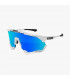 SCICON AEROSHADE XL BLANCO BRILLANTE (MULTIMIRROR BLUE LENS)