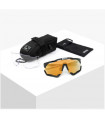 GAFAS SCICON AEROSHADE XL NEGRO BRILLANTE (LENTE MULTIESPEJO BRONCE)