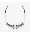 SCICON AEROSHADE XL WHITE GLOSS SUNGLASSES (MULTIMIRROR RED LENS)