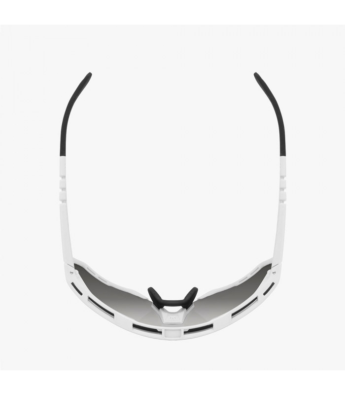 GAFAS SCICON AEROSHADE XL BLANCO BRILLANTE (LENTE MULTIESPEJO PLATA)
