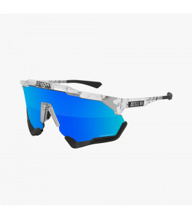 GAFAS SCICON AEROSHADE XL CRYSTAL BRILLANTE (LENTE MULTIESPEJO AZUL)