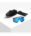 GAFAS SCICON AEROSHADE XL CRYSTAL BRILLANTE (LENTE MULTIESPEJO AZUL)