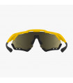 SCICON AEROSHADE XL YELLOW GLOSS SUNGLASSES (MULTIMIRROR BRONZE LENS)