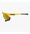SCICON AEROSHADE XL YELLOW GLOSS SUNGLASSES (MULTIMIRROR BRONZE LENS)