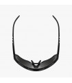 SCICON AEROSHADE XL BLACK-WHITE SUNGLASSES (MULTIMIRROR SILVER LENS)