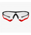 SCICON AEROTECH BLACK GLOSS SUNGLASSES (PHOTOCHROMIC RED LENS)