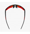 SCICON AEROTECH BLACK GLOSS SUNGLASSES (PHOTOCHROMIC RED LENS)