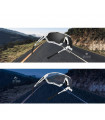 SCICON AEROTECH BLACK GLOSS SUNGLASSES (PHOTOCHROMIC RED LENS)