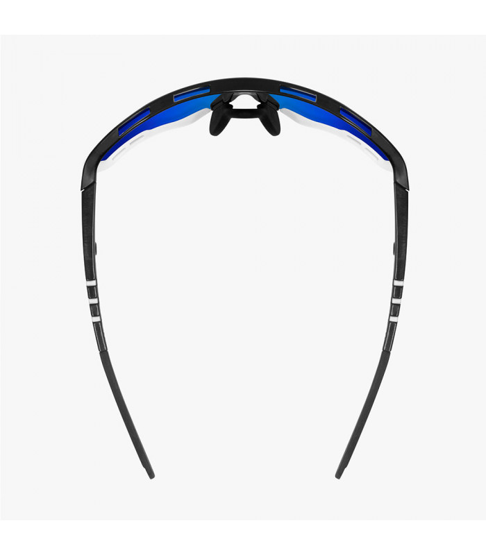SCICON AEROTECH BLACK GLOSS SUNGLASSES (PHOTOCHROMIC BLUE LENS)