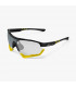 SCICON AEROTECH BLACK GLOSS SUNGLASSES (PHOTOCHROMIC SILVER LENS)