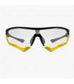 SCICON AEROTECH BLACK GLOSS SUNGLASSES (PHOTOCHROMIC SILVER LENS)