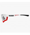 GAFAS SCICON AEROTECH BLANCO BRILLANTE (LENTE FOTOCROMÁTICA ROJA)