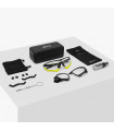 SCICON AEROTECH BLACK GLOSS SUNGLASSES (PHOTOCHROMIC SILVER LENS)