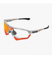 SCICON AEROTECH FROZEN WHITE SUNGLASSES (PHOTOCHROMIC RED LENS)